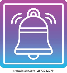 Icono de Vector de alarma. Se puede utilizar para aplicaciones de impresión, móviles y de Web.