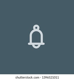 Alarm vector icon. Alarm concept stroke symbol design. Thin graphic elements vector illustration, outline pattern for your web site design, logo, UI. EPS 10.