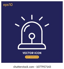 Alarm Vector Icon Illustration For Web And Mobile App.Ui/Ux