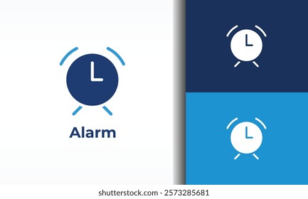 Alarm vector, icon or logo sign isolated symbol illustration