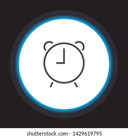 alarm Vector icon . Lorem Ipsum Illustration design