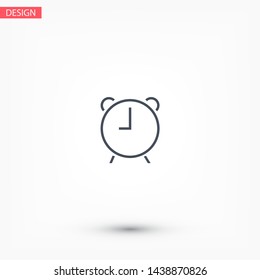 alarm Vector icon . Lorem Ipsum Illustration design