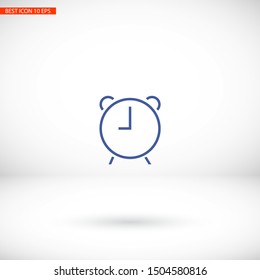 alarm Vector icon . Lorem Ipsum Illustration design