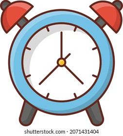 alarm Vector illustration on a transparent background. Premium quality symbols. Vector Line Flat color  icon for concept and graphic design.