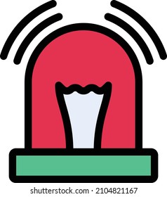 Alarm Vector illustration on a transparent background.Premium quality symmbols.Stroke vector icon for concept and graphic design. 