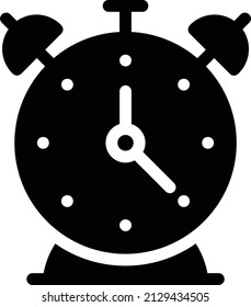 alarm Vector illustration on a transparent background. Premium quality symbols. Glyphs vector icon for concept and graphic design.