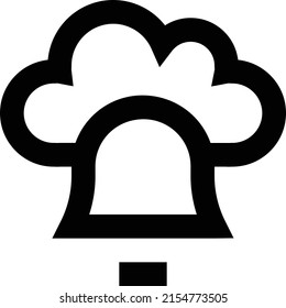 ilustración del vector de alarma en un fondo transparente.Símbolos de calidad premium.Icono del vector de trazo para el concepto y el diseño gráfico. 
