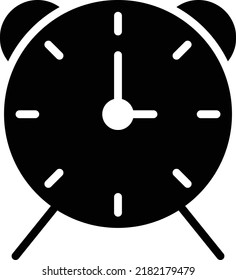 alarm Vector illustration on a transparent background.Premium quality symbols.Glyphs vector icon for concept and graphic design.