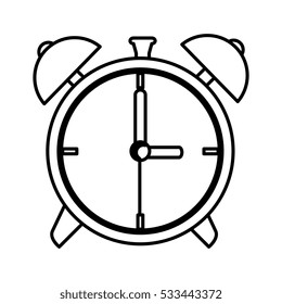 alarm watch isolated icon