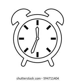alarm watch isolated icon