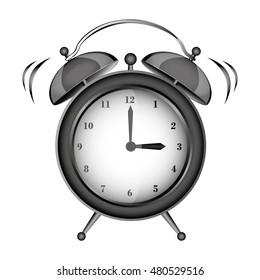 alarm watch isolated icon vector illustration design