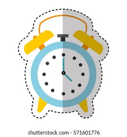 alarm watch isolated icon vector illustration design