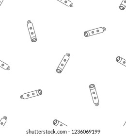 Alarm whistle pattern seamless vector repeat geometric for any web design