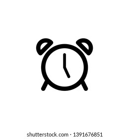 alarmclock, ring icon vector illustration