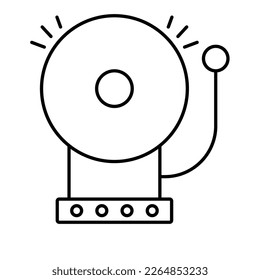 Alarmierendes Vektorsymbol leicht zu ändern

