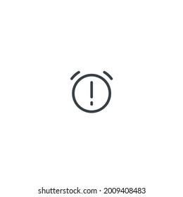 Alarma - Pictograma de iconos del vector