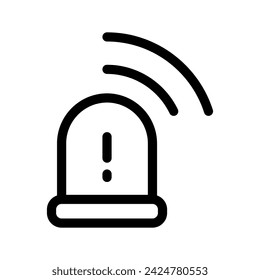 Alarms Icon Vector Symbol Design Illustration