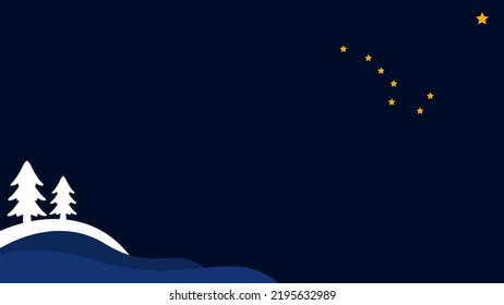 Alaska Day Event Background with Copy Space Area. Suitable to place on content about Alaska Day. 