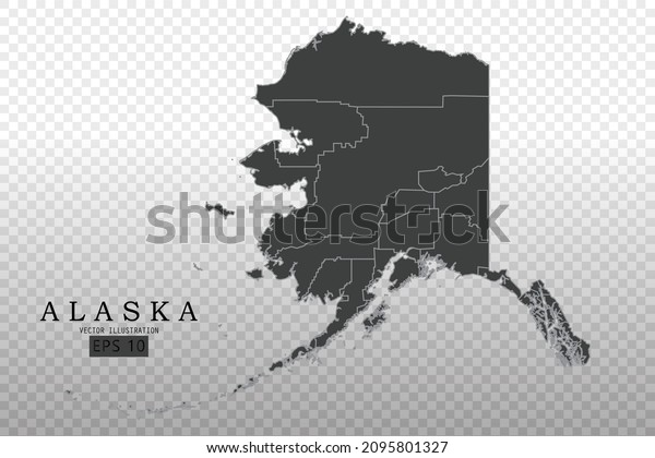 Alaska Map World Map International Vector Stock Vector Royalty Free Alaska Map World International Vector 600w 2095801327