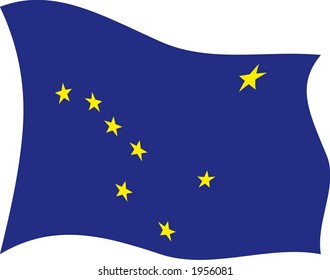 Alaska state flag II