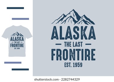 Alaska vacation t shirt design