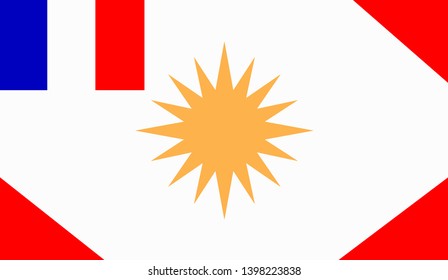 Alawites Ethnic Groups (Latakia) Flag Vector Icon