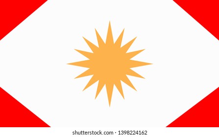 Alawites Ethnic Groups (Syria, Turkey, Lebanon) Flag Vector Icon