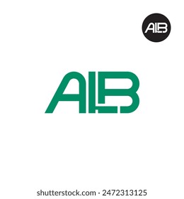 ALB Logo Letter Monogram Design