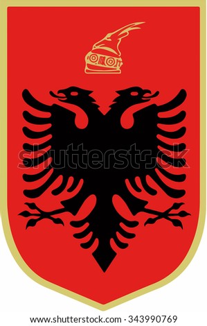 Albania Coat of arm