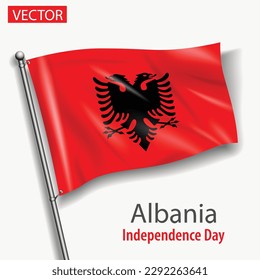 Albania country flag independence day