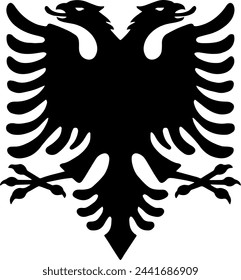 albania double headed eagle symbol
