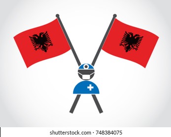 Albania Emblem Doctor Surgery