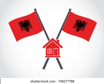 Albania Emblem Homeland