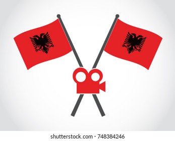 Albania Emblem Movie Maker