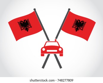 Albania Emblem Police Cop