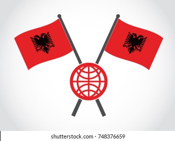 Albania Emblem World Relationship