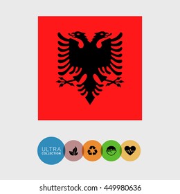 Albania flag