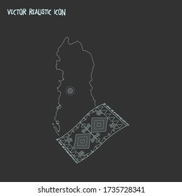 Albania icon line element. Vector illustration of albania icon line isolated on clean background for your web mobile app logo design.