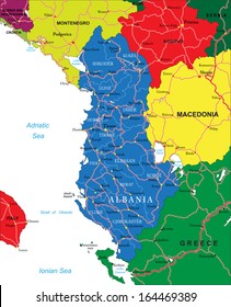 Albania Map