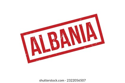 Albania Rubber Stamp Seal Vector
