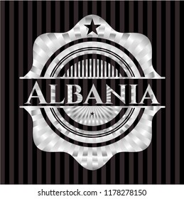 Albania silver emblem