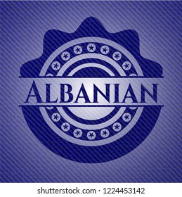 Albanian jean background