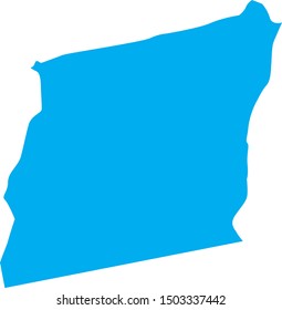Albany County Map In State Of New York