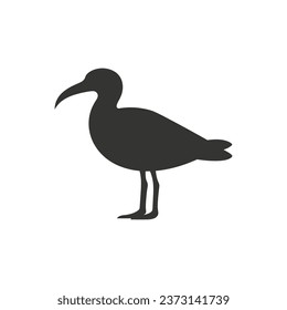 Albatross bird Icon on White Background - Simple Vector Illustration