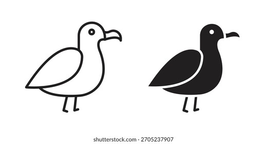 Albatross icon for web design, mobile apps