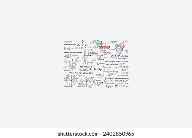 Albert Einstein's physics lesson doodles