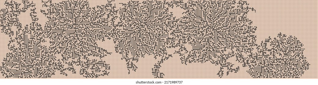 Albert-Laszlo Barabasi algorithm network visualization implementation illustration