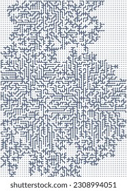 Albert-Laszlo Barabasi algorithm network visualization implementation illustration