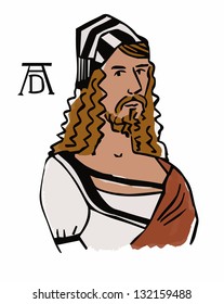 Albrecht Durer Vector Illustration