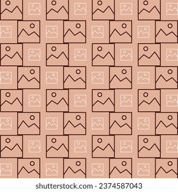 Album beautiful pattern design seamless wallpaper vector illustration background